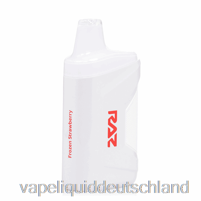Raz Ca6000 0 % Nikotinfreies Einweg-Vape-Liquid Mit Gefrorenen Erdbeeren